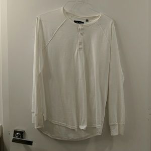 White long sleeve t-shirt